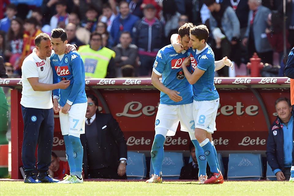 Il Napoli vertical di Callejon e Gabbiadini (il Verona però è scarso)