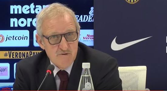 Delneri in conferenza: «In partita fino all’espulsione, ma il risultato non si discute»