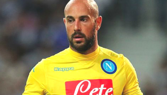 Pepe Reina esulta su Twitter: «Ora serve il San Paolo pieno domenica prossima»