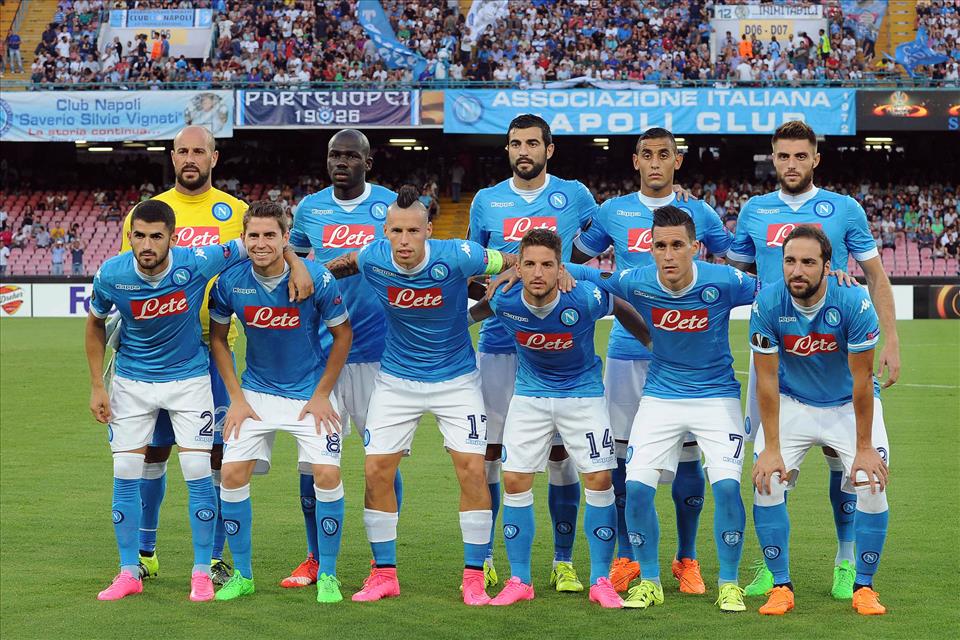 Fotogallery Napoli – Bruges 5 – 0