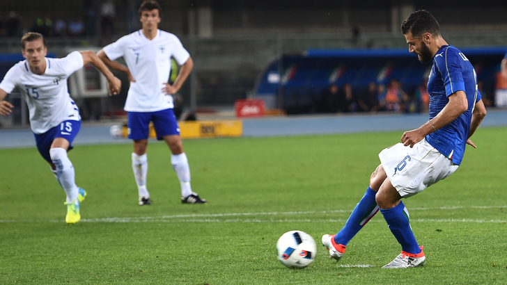 Italia-Finlandia 2-0, segnano Candreva e De Rossi. Insigne resta in panchina