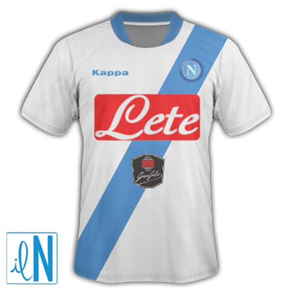 La nuova seconda maglia del Napoli immaginata dal Napolista