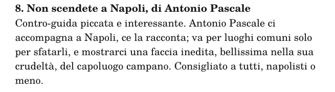 GQ consiglia il libro di Pascale a tutti, “napolisti o meno”