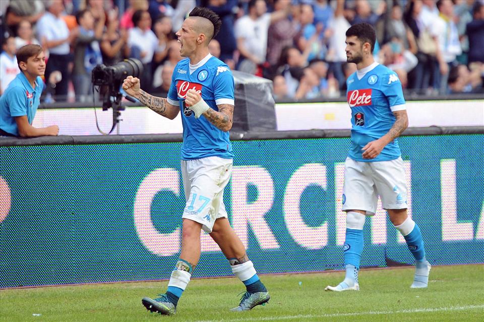 VIDEO/ Frosinone-Napoli 0-3, il gol di Marek Hamsik