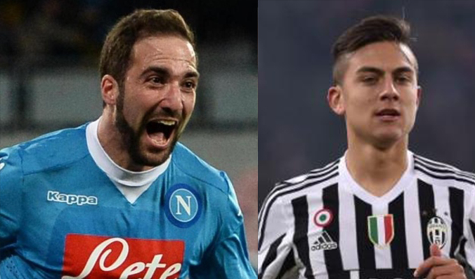 Horncastle parla di calcio: Higuain e Dybala ripropongono un «vecchio duello per lo Scudetto»