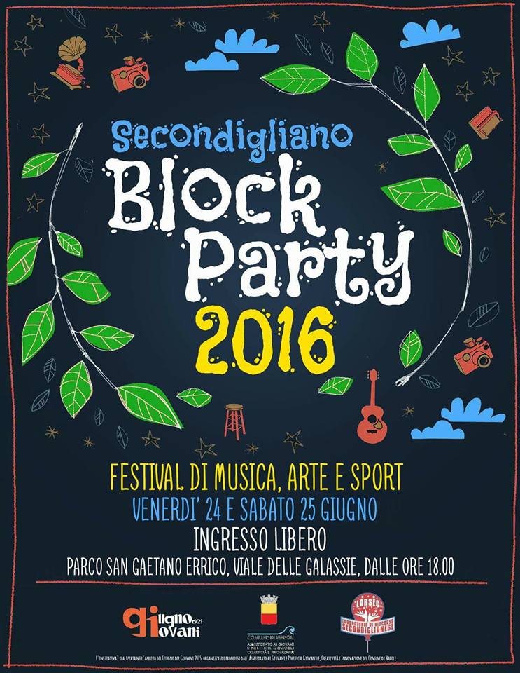 Secondigliano Block Party: una festa per denunciare il degrado del parco comunale