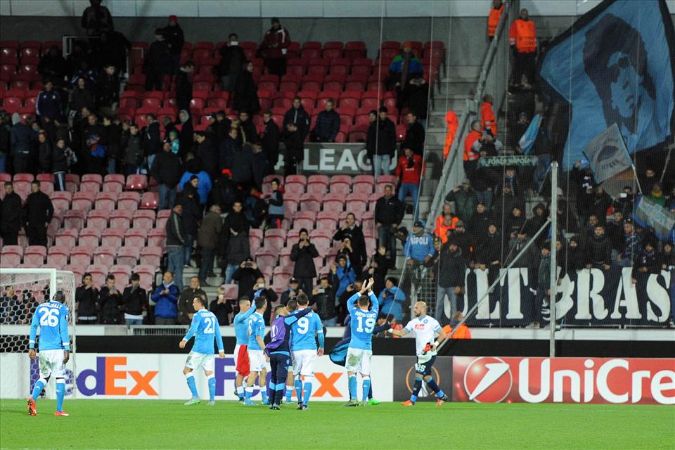 Midtjylland-Napoli 1-4/Fotogallery