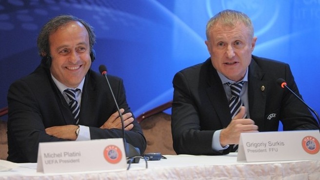 Geopolitica del potere nella Uefa. L’Ucraina ha un vicepresidente (Surkis) che fu decisivo per l’elezione di Platini