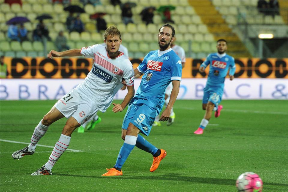 Il Carpi è la diciottesima esordiente in serie A al San Paolo. Il primo fu il Lecco di Clerici