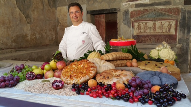 Al Mann lo chef Gramaglia porta Pompei in tavola