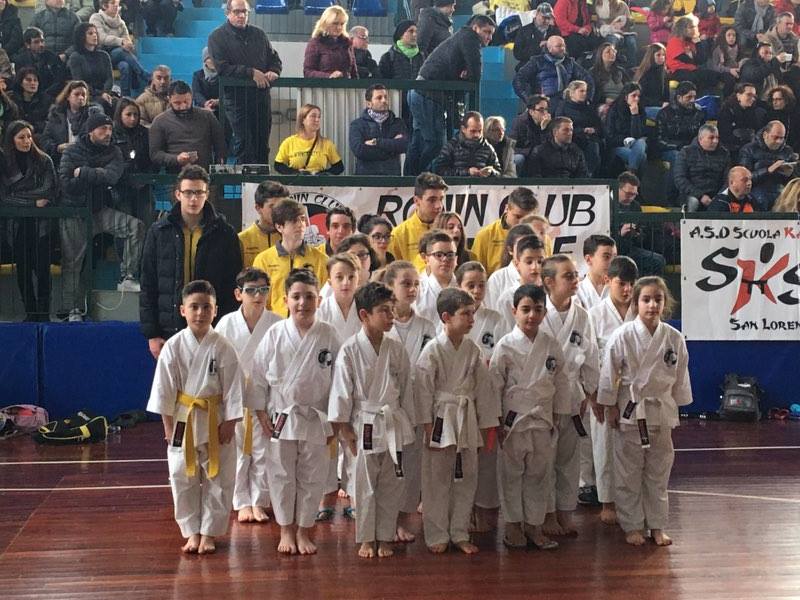 L’Asd Ronin Club si classifica terza al campionato regionale di Karate