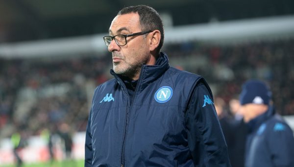 Sarri a Sky: «Buona partita, qui hanno perso grandi club. C’era un calcio di rigore, direzione di gara scadente»