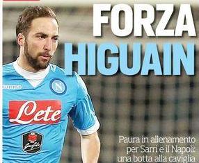 La rassegna sulla caviglia di Higuain: Regini, l’ansia, il sollievo