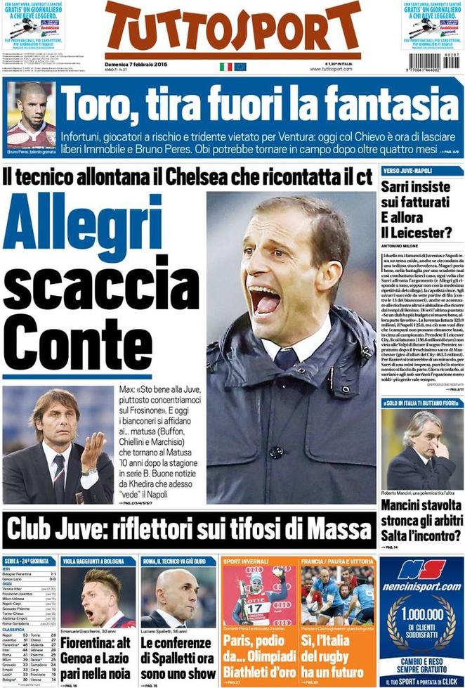 Tuttosport porta di nuovo in prima pagina la questione fatturati