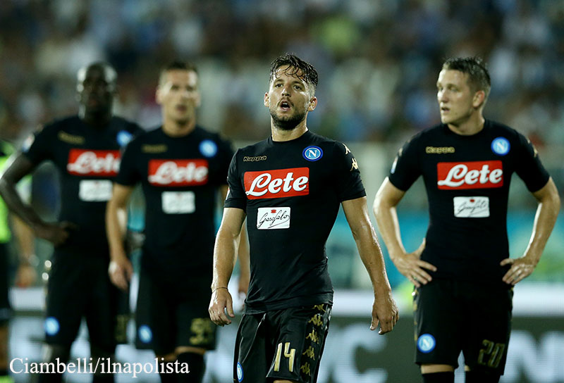 Mertens: «Brutto venir via con un 1-3 dopo il vantaggio, loro hanno grande qualità»