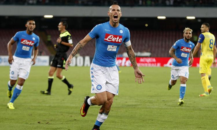 Hamsik: «Andiamo avanti e andiamo a prendere il primo posto»