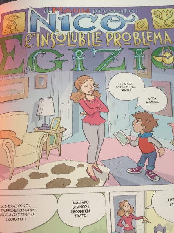 Blasco Pisapia, il disegnatore di Topolino che ha firmato il fumetto per la sezione egizia del Mann