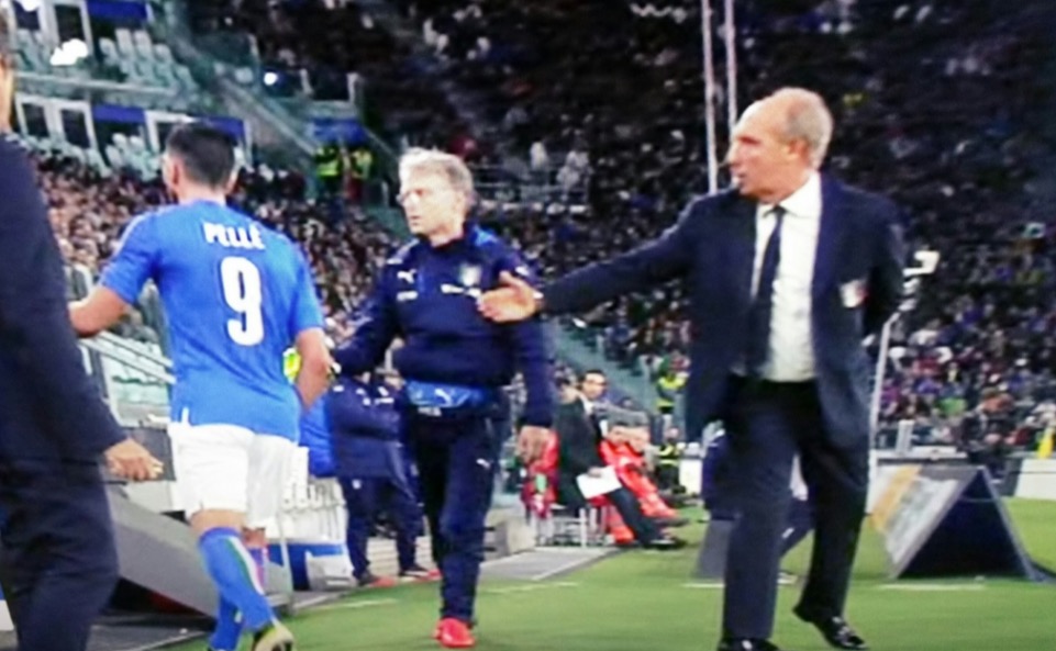 Pellè escluso dalla Nazionale per il mancato saluto a Ventura