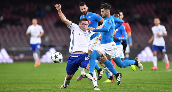 Napoli-Dinamo Kiev 0-0, polveri bagnate per gli azzurri. Serve il punto a Lisbona