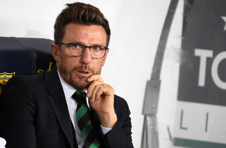 Eusebio Di Francesco, umiltà e gioco in giacca e cravatta