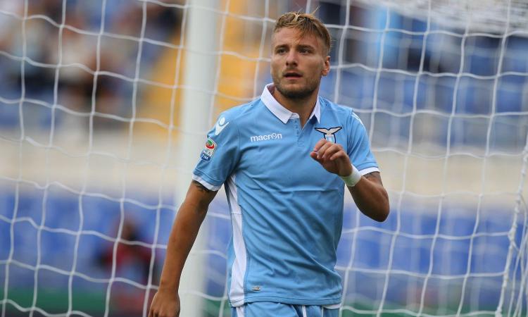 Immobile non si allena nemmeno oggi: difficile che ci sia con la Juve