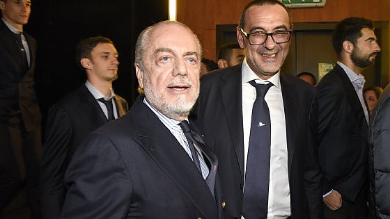 De Laurentiis: «Amo Sarri, spero che resti. Ma la rosa va gestita meglio»