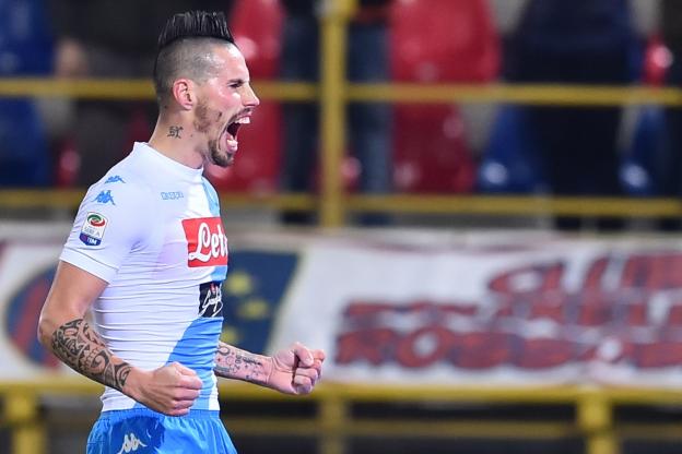 I Top e i Flop della 23esima: dominio Napoli con Hamsik e Mertens, incubo Bologna