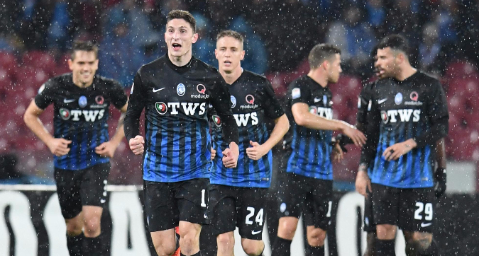 Napoli-Atalanta 0-2, incubo Gasperini: doppietta di Caldara, orobici a tre punti