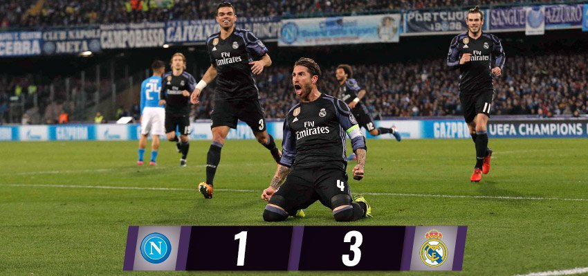 Al Madrid bastano cinque minuti. Il Napoli sia orgoglioso di sé