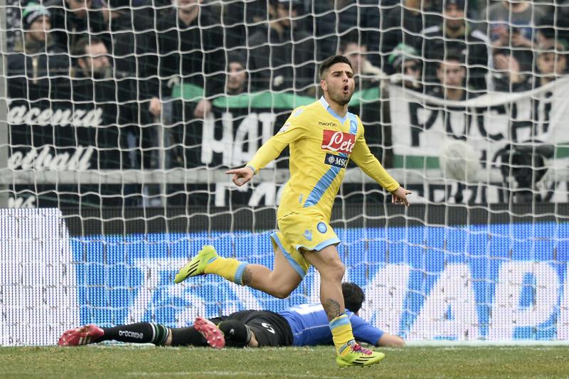 Sassuolo-Napoli, una storia breve e recente (ma non banale)