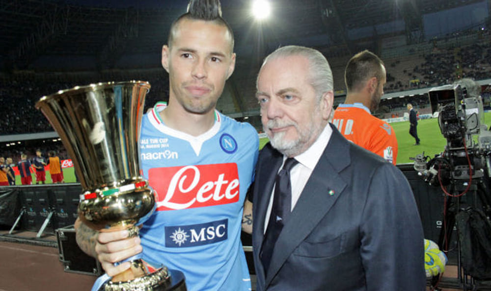 De Laurentiis: «Hamsik? Non potevo dirgli di no. Vedremo, i cinesi vogliono fare i napoletani»