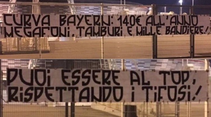 Le proteste dei tifosi della Juventus per il caro biglietti: «Puoi essere al top rispettando i tifosi»