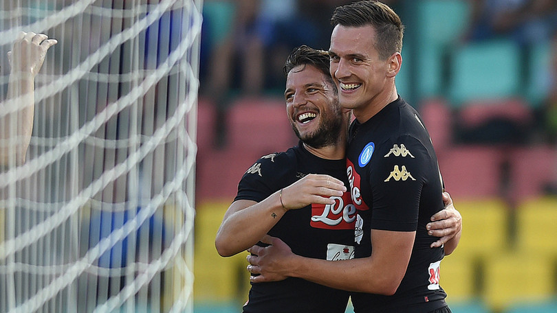 Come cambia il Napoli se gioca Milik o se gioca Mertens