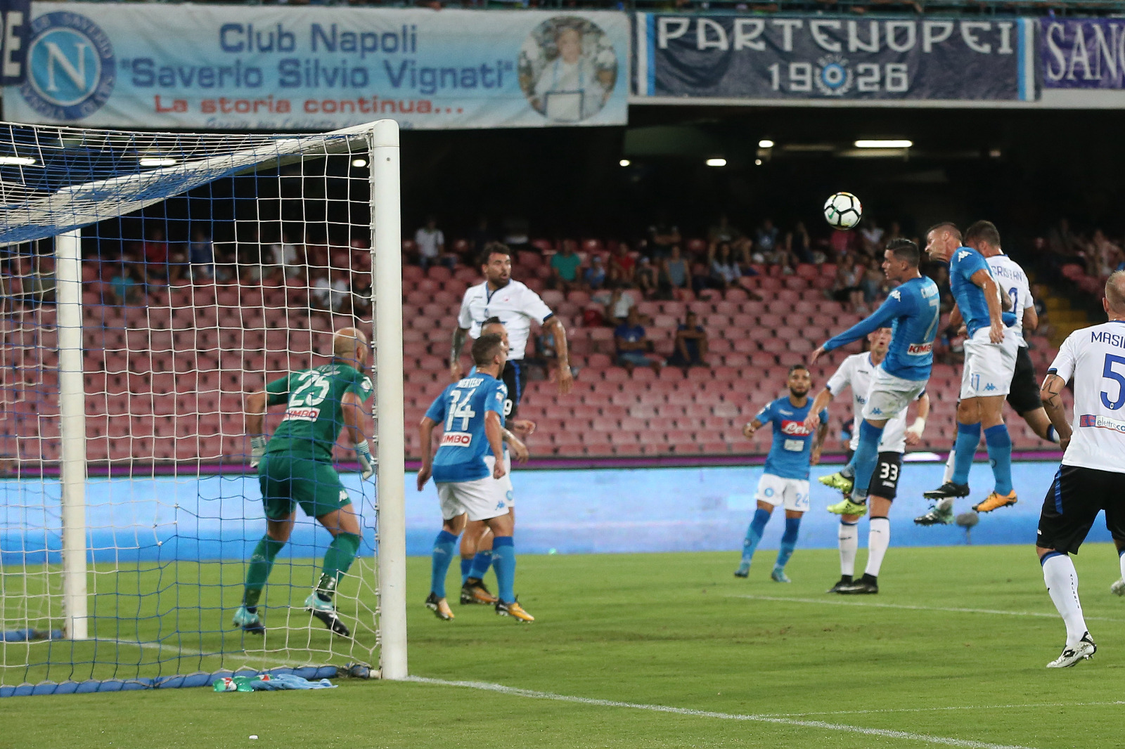 Il ritorno del gol su calcio piazzato: analisi della zona del Napoli