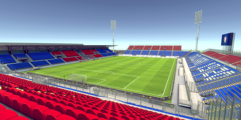 Il Cagliari ha il suo nuovo stadio (provvisorio): la Sardegna Arena in attesa del nuovo impianto