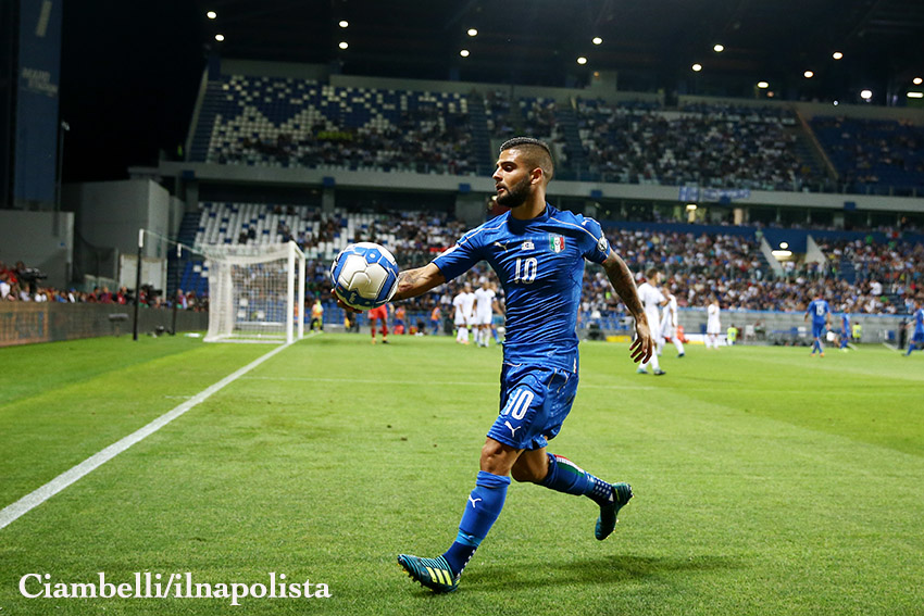 Stasera Italia-Macedonia: Insigne sembra diventato intoccabile in Nazionale