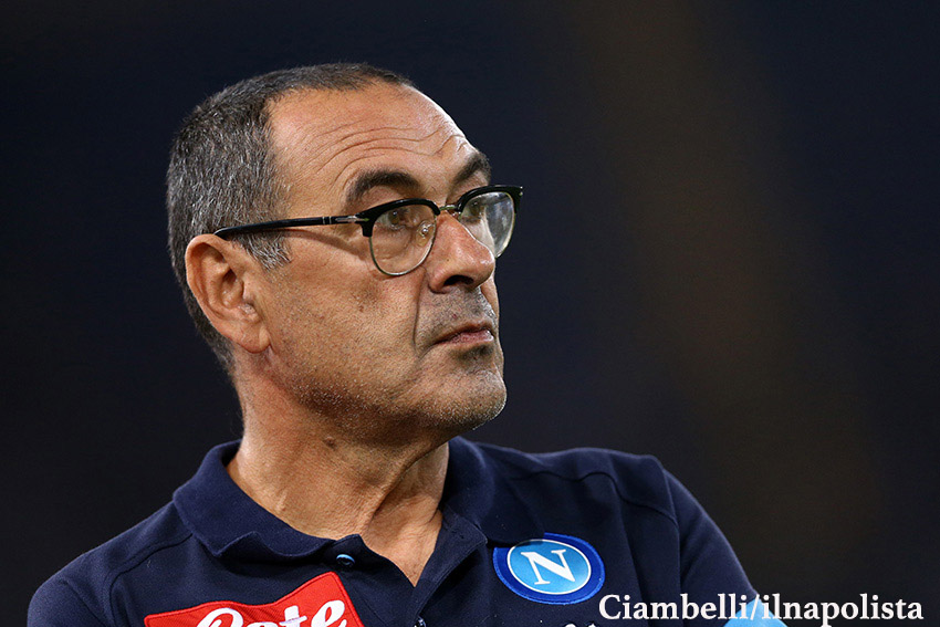 Sarri: «Abbiamo perso uno scudetto in albergo, avremmo voluto perderlo in campo»