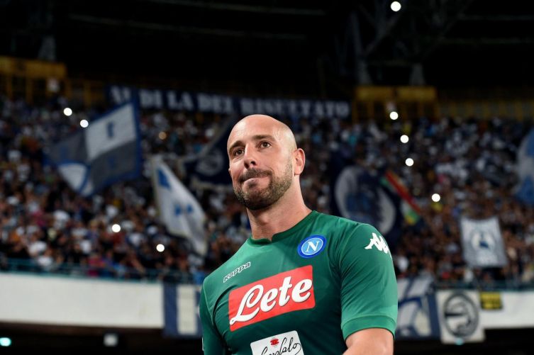 Reina: “Non mi sono mai divertito tanto a giocare come nei tre anni di Napoli con Sarri”