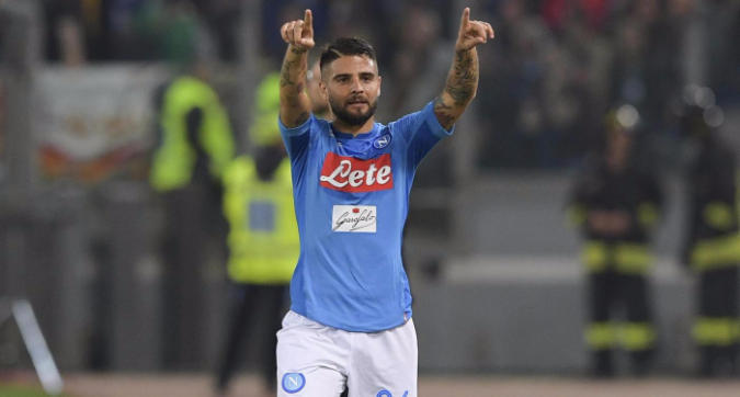 Roma-Napoli 0-1, Insigne fa otto su otto e lancia Sarri a +5