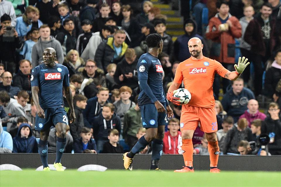 Manchester City-Napoli, un’altra grande prestazione di Pepe Reina