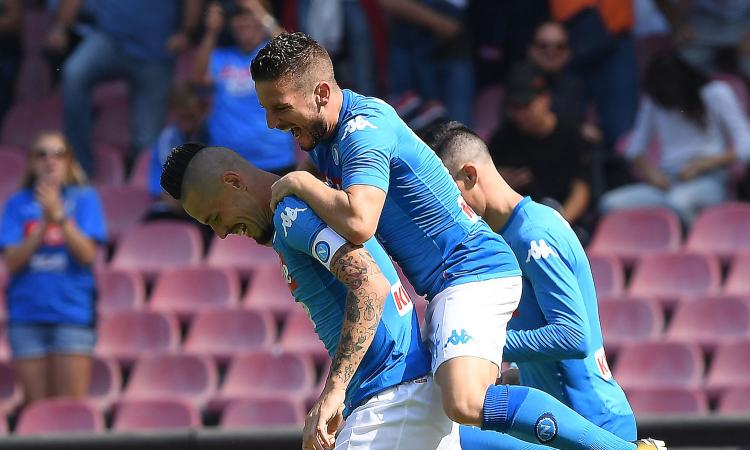 Napoli-Cagliari 3-0, pagelle / Il Capitano torna alla vita. L’intesa Insigne-Ghoulam è sinfonia