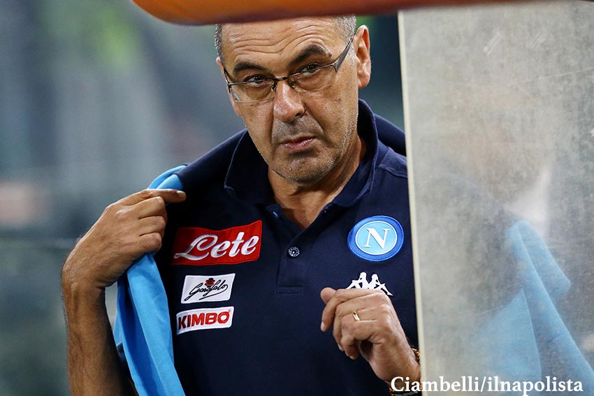 Sarri: «Se ho la sensazione di poter far contenti i tifosi, rimango volentieri a Napoli»