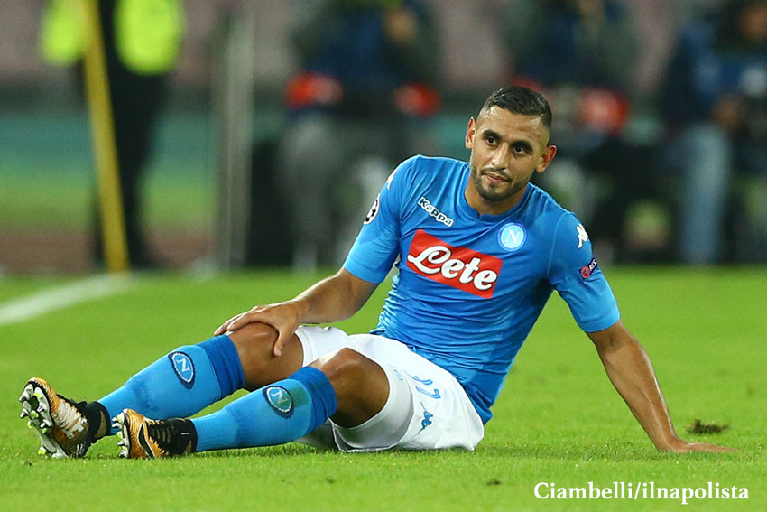 Il Napoli continuerà a giocare undici contro undici. Anche senza Ghoulam