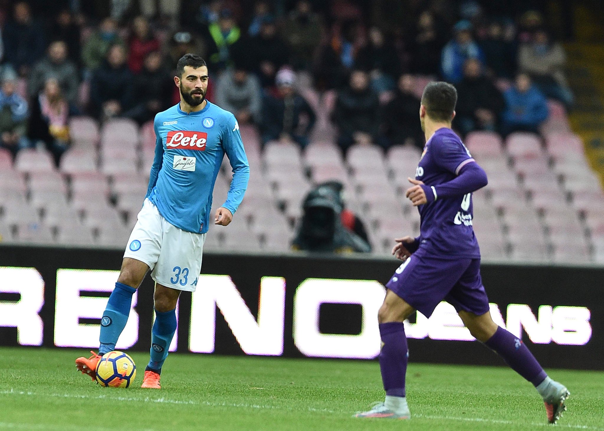 Napoli-Fiorentina, primo tempo 0-0: le occasioni per i viola