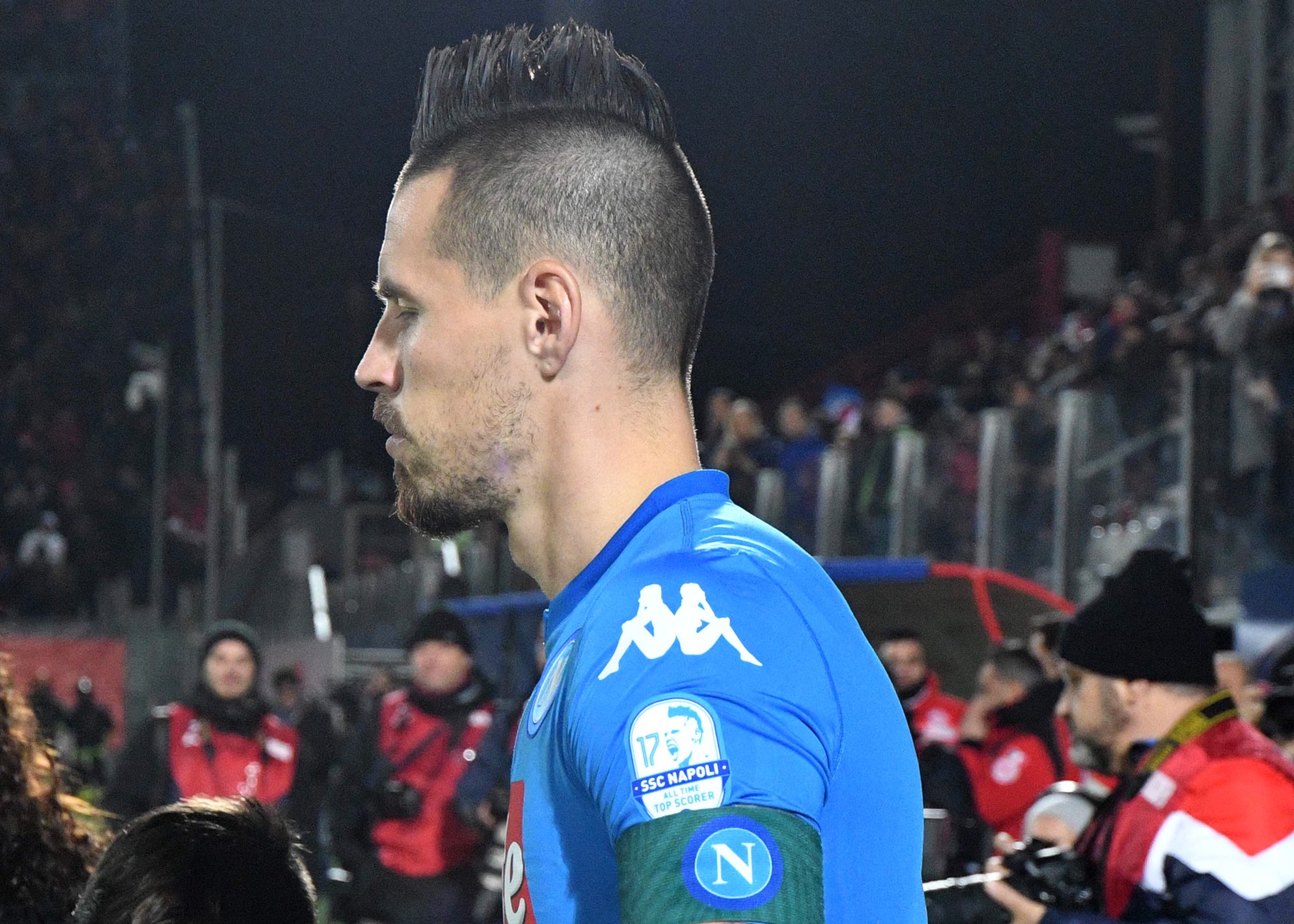 Crotone-Napoli 0-1, il primo tempo: allora Hamsik ci ha preso gusto