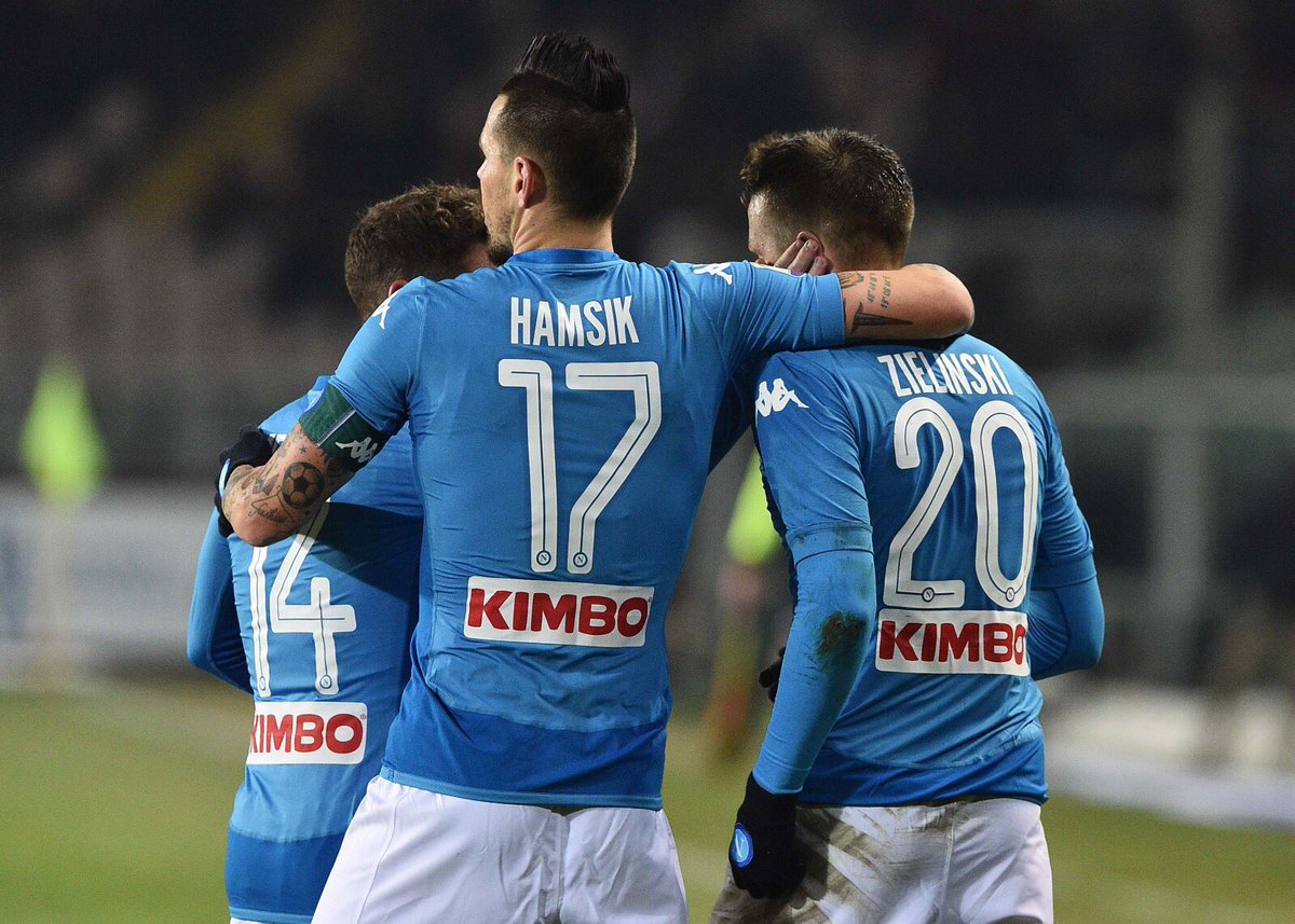 Il Napoli di Sarri ritrova sé stesso, Hamsik e il primo posto: 3-1 al Torino