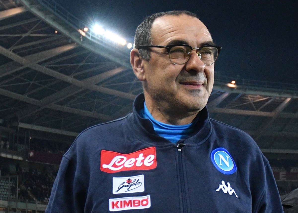 VIDEO/Sarri: «Il nostro obiettivo è sempre la bellezza. Non mi è piaciuta la risposta della Lega sugli orari»