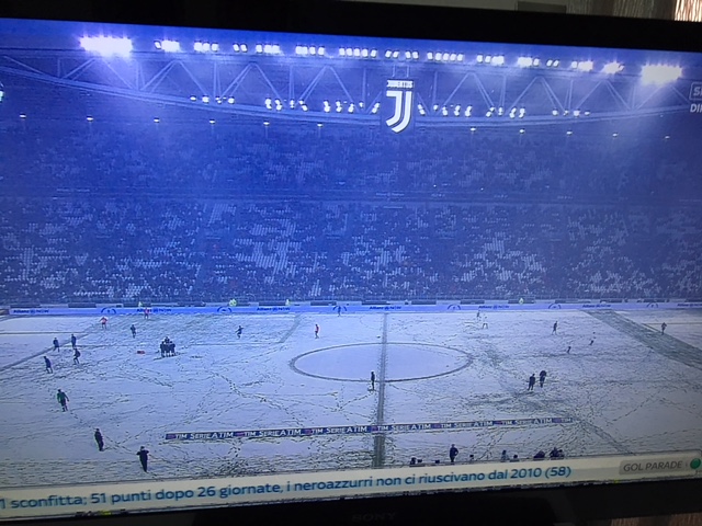 Juventus-Atalanta rinviata per neve