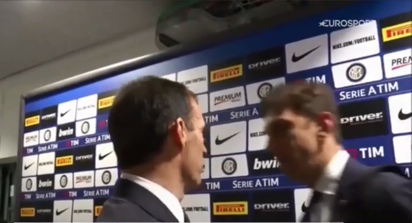 VIDEO – Allegri a Tagliavento in mixed zone: «Orsato è stato bravo, promosso»