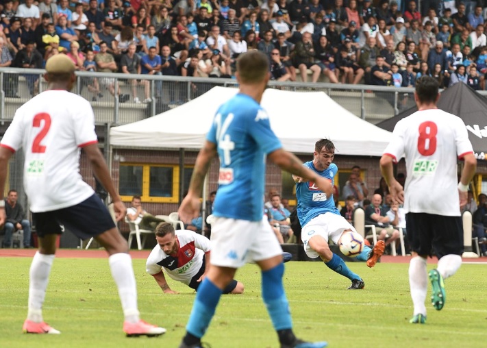 Napoli-Gozzano 4-0, Fabian Ruiz illumina un gioco che prova ad essere diverso (VIDEO)